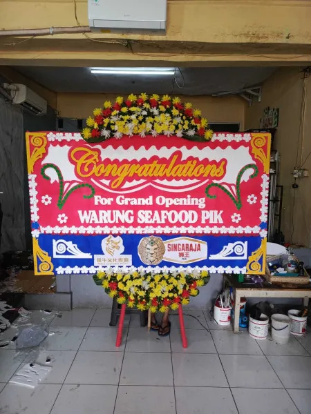 Papan Bunga Ucapan Selamat Cipete Utara