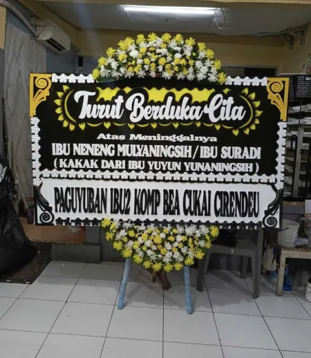 Papan Bunga Duka Cipete Utara