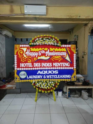 Papan Bunga di Cipete Utara
